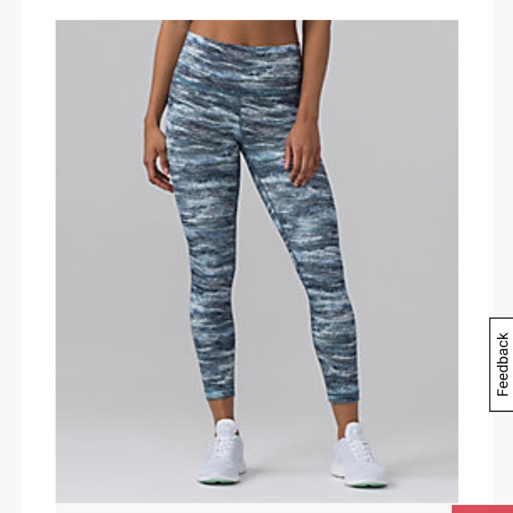 Lululemon Wunder Under High Rise 7/8 Luxtreme